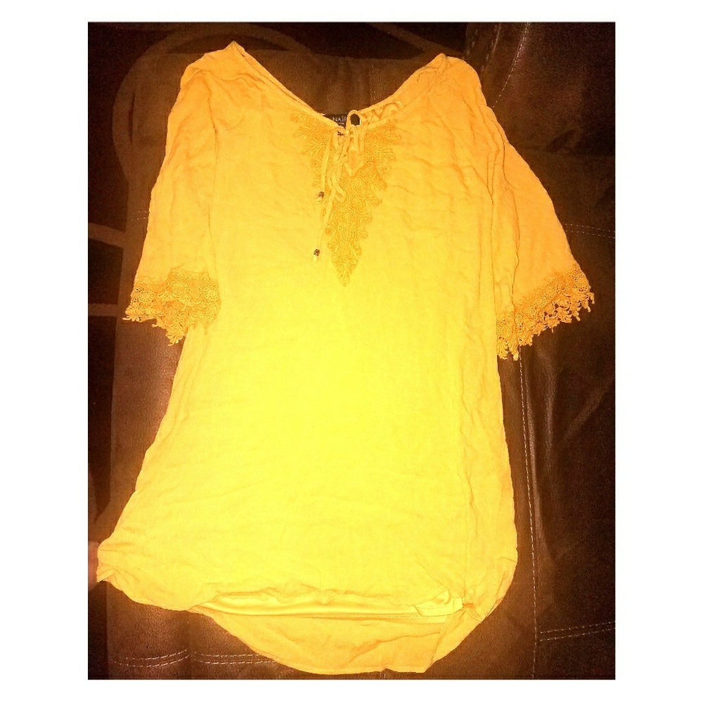 Yellow tunic